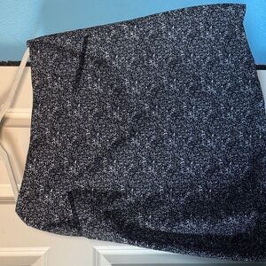 Chic Black and White Women's Pencil Skirt